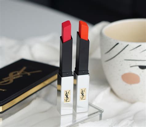 ysl bordeaux lipstick the slim matte|More.